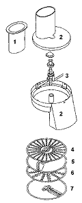 Bosch Compact Slicer/Shredder Attachment Parts